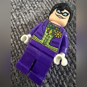 LEGO Minifigure in Purple and Green Outfit